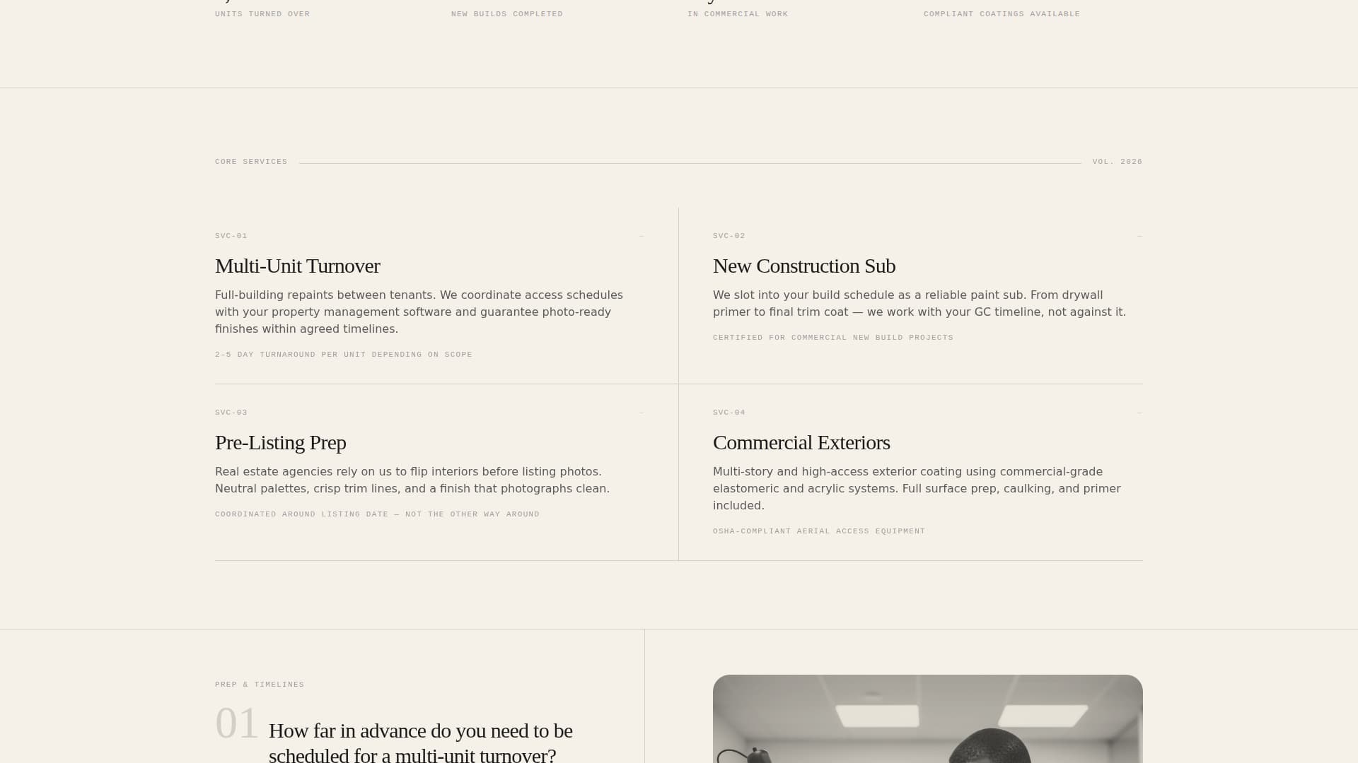 Coat - Authoritative Painting Landing Page Template