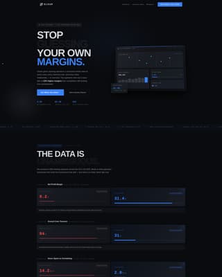 Cleaning Service Digital Presence Reviews Website Template