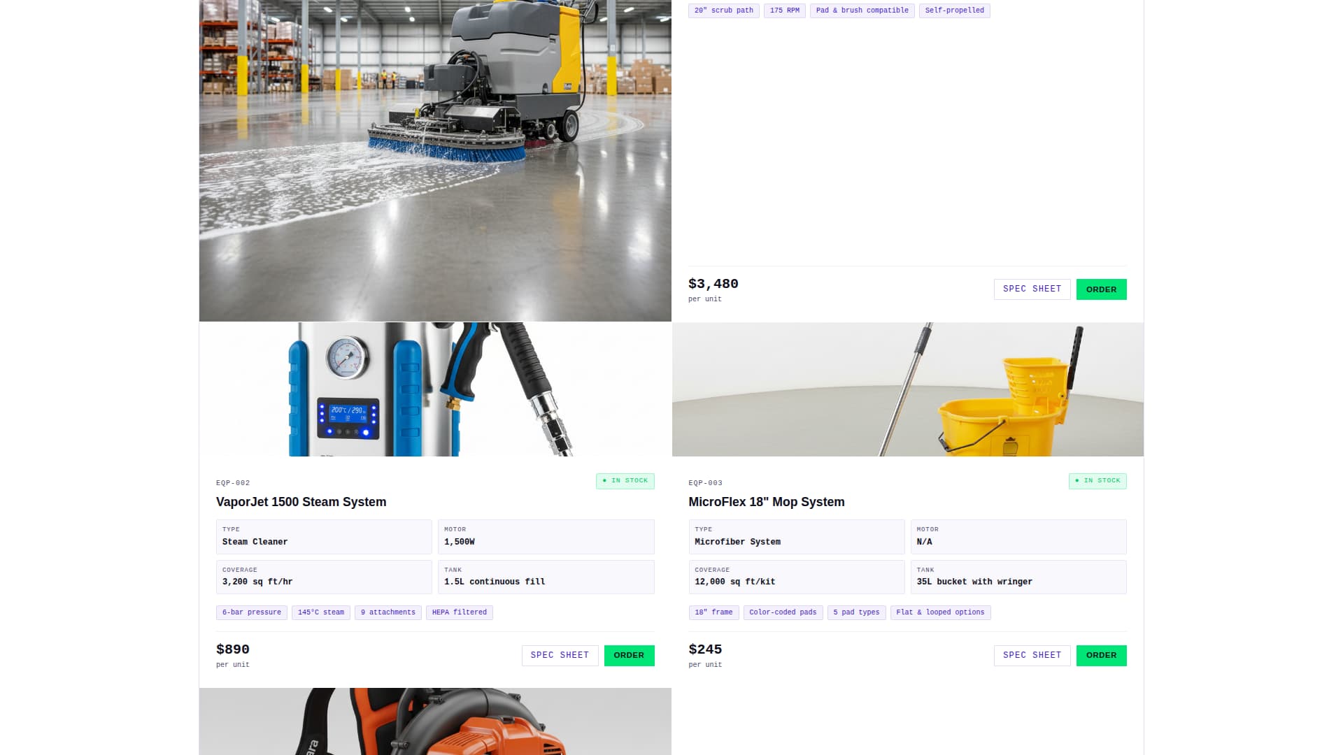 Cleaning Service Digital Presence Specialist Professional Website Template