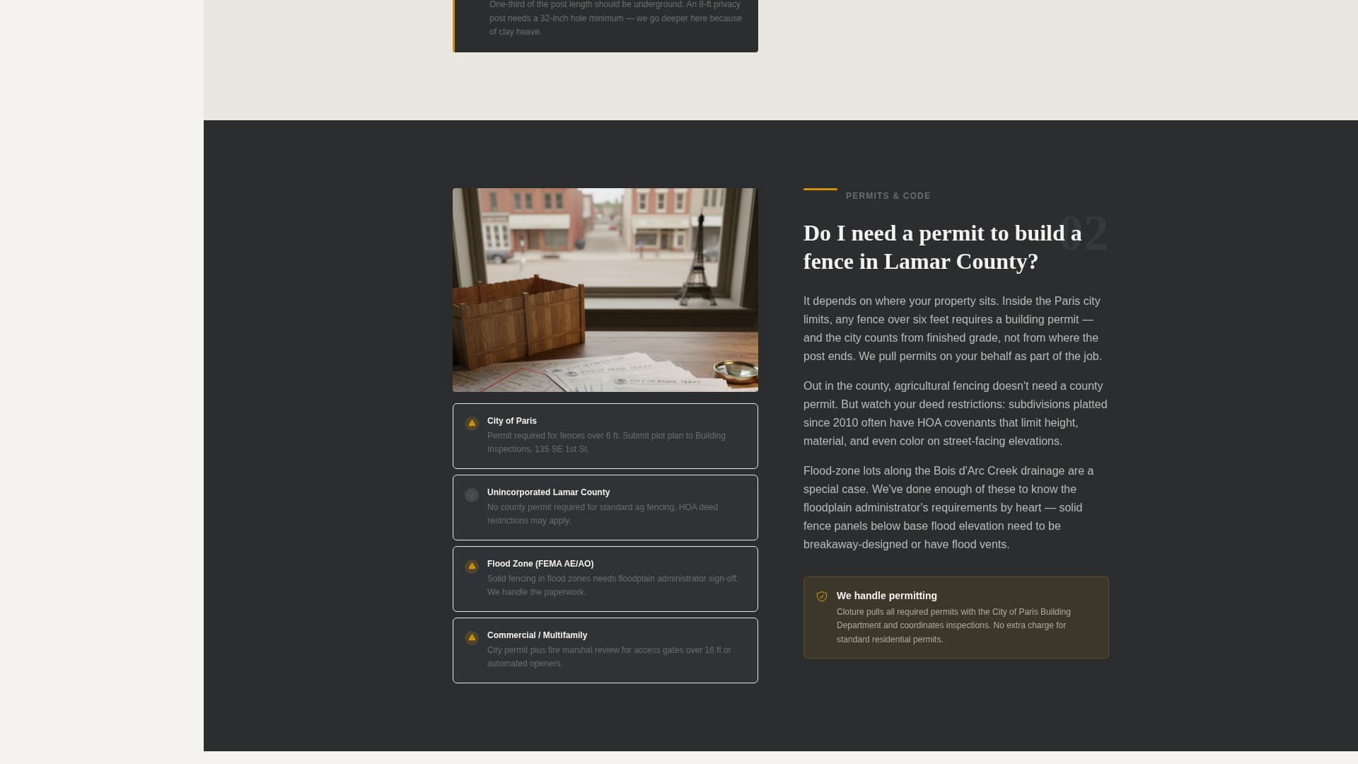 Clture - Authoritative Fencing Landing Page Template