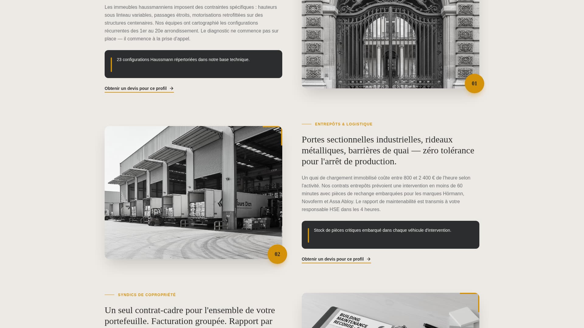 Portail - Precision Property Landing Page Template