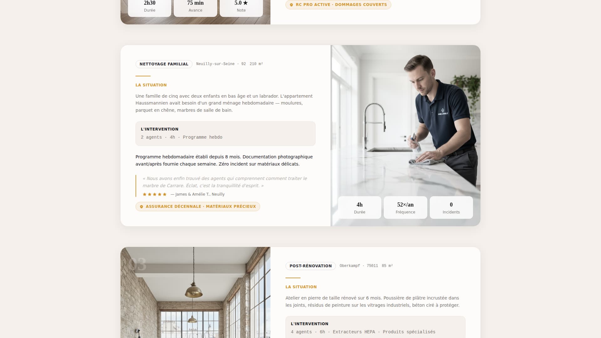 Clat - Trusted Cleaning Landing Page Template