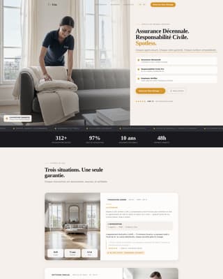 Clat - Trusted Cleaning Landing Page Template