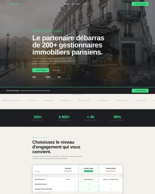 Clearance - Highimpact Propertyservices Landing Page Template