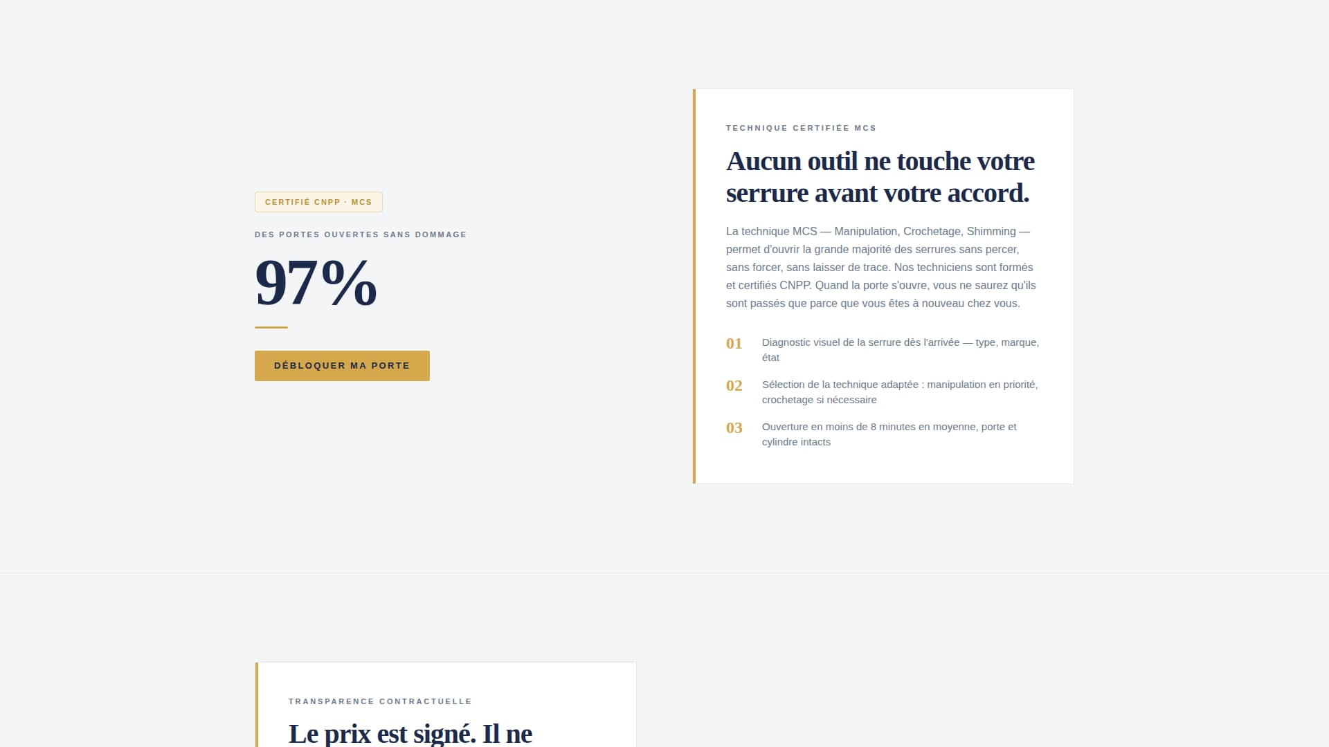 Verrou - Trusted Locksmith Landing Page Template