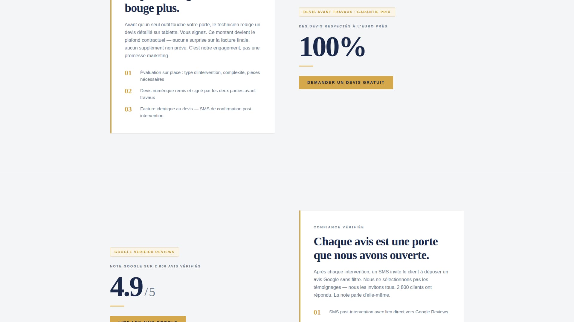 Verrou - Trusted Locksmith Landing Page Template