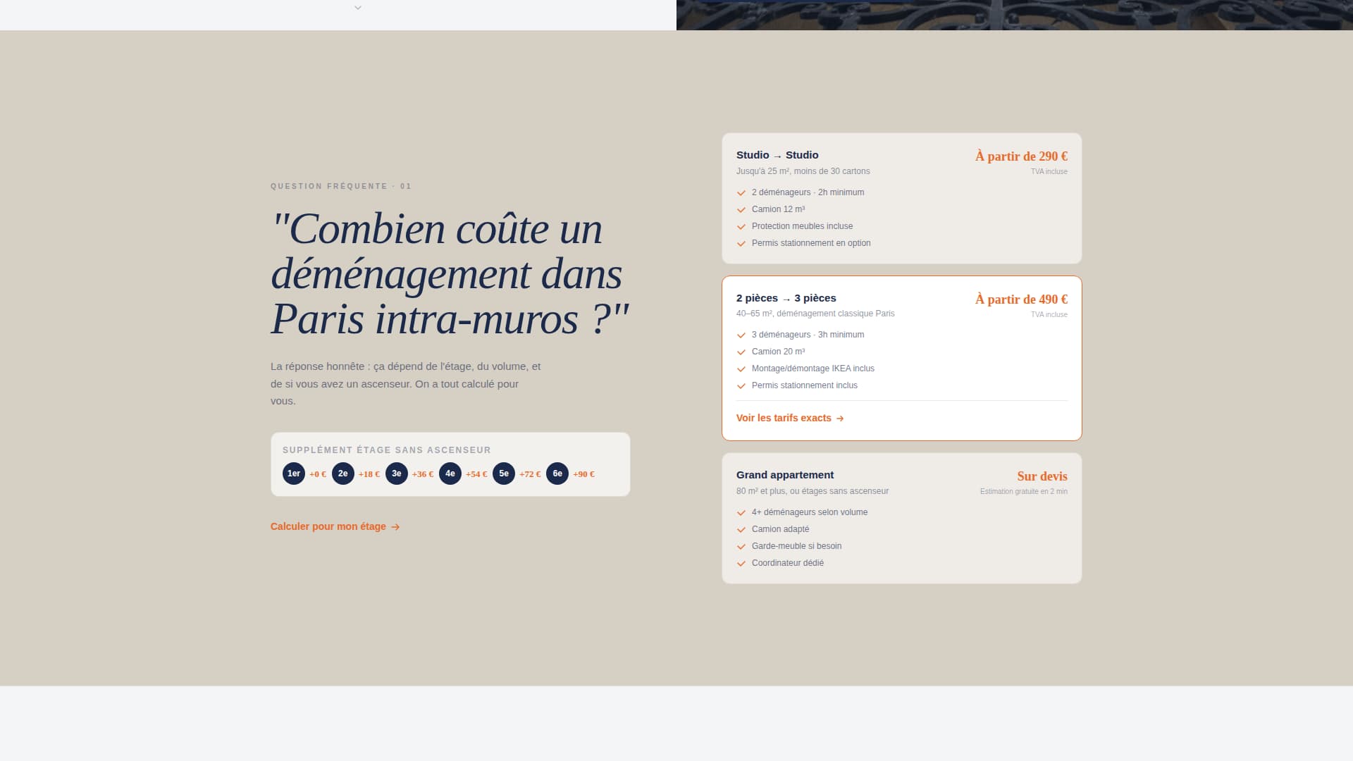 Dmnage - Trusted Moving Landing Page Template