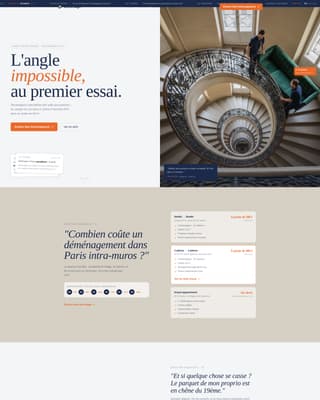 Dmnage - Trusted Moving Landing Page Template
