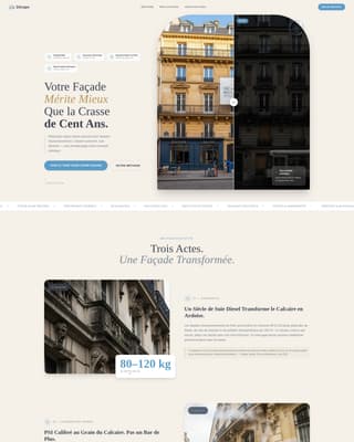 Dcape - Authoritative Facaderestoration Landing Page Template