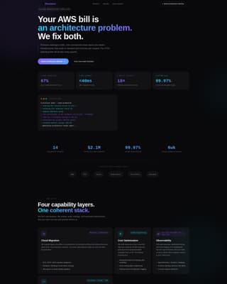 IT Services & Consulting Portfolio Website Template