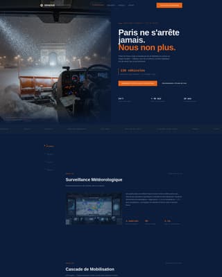 Dneige - Precision Snowremoval Landing Page Template