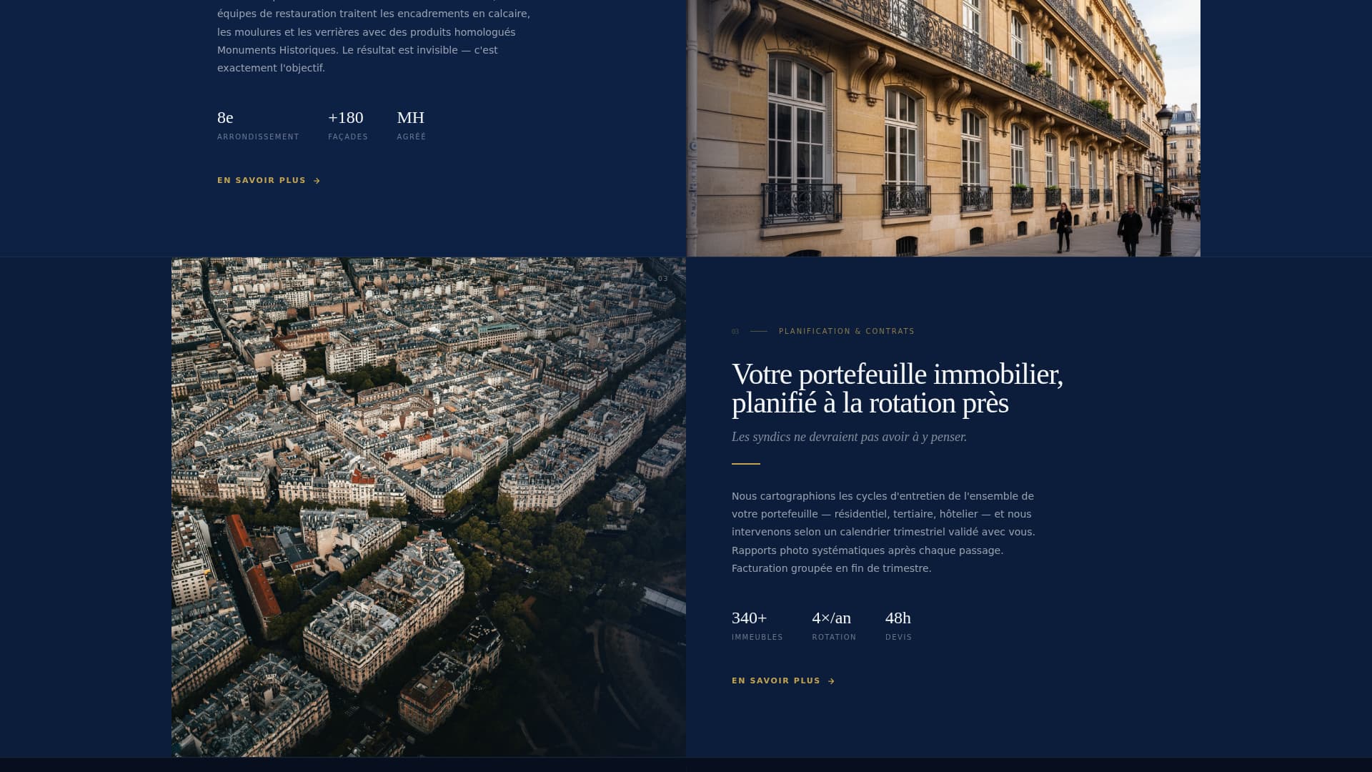 Vitres - Precision Windowcleaning Landing Page Template