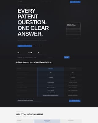 Shield - Authoritative Patentagent Landing Page Template