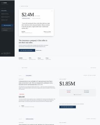 Verdict - Authoritative Injuryattorney Landing Page Template