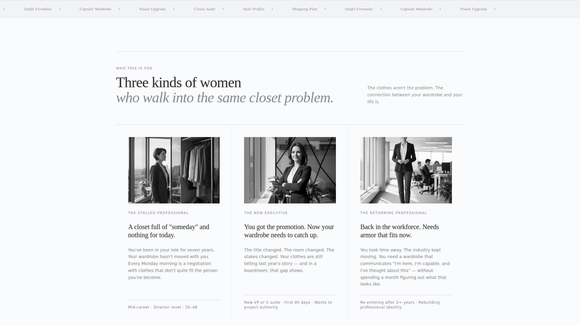 Curate - Editorial Stylist Landing Page Template