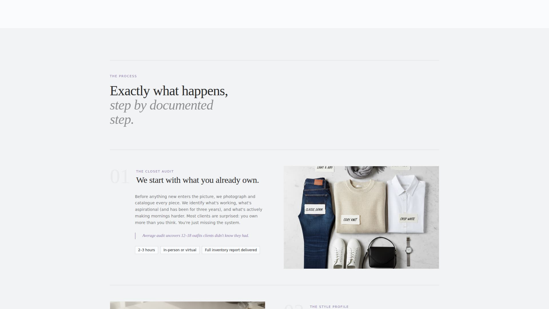 Curate - Editorial Stylist Landing Page Template