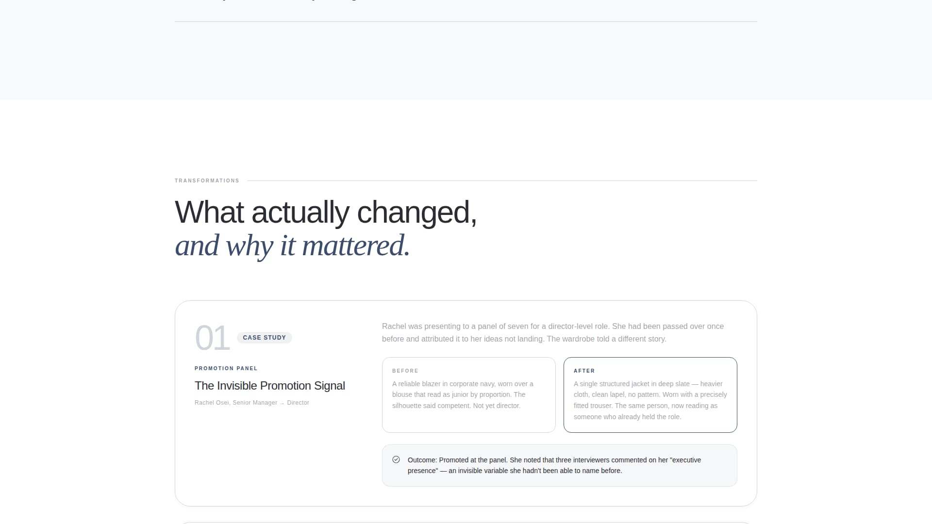 Curate - Precision Stylist Landing Page Template