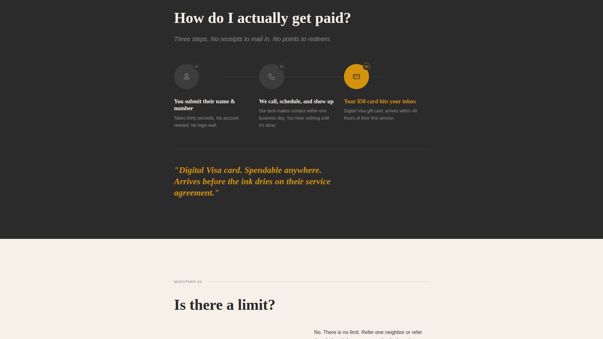 Referral - Editorial Pestcontrol Landing Page Template