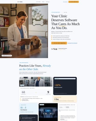 Kibble - Transformative Petcare Landing Page Template