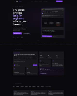 Deploy - Powerful Cloudarchitecture Landing Page Template
