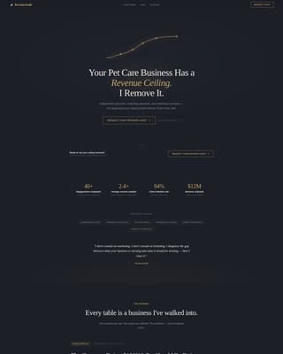Strategist - Elite Petcare Landing Page Template