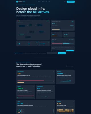 Provision - Powerful Cloudarchitecture Landing Page Template