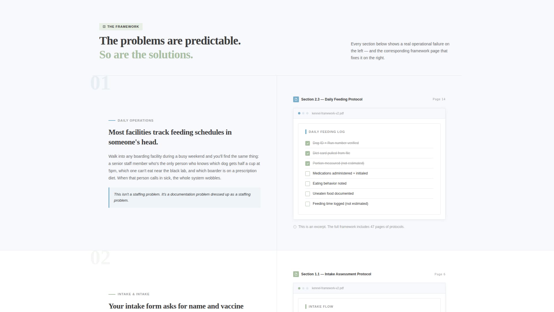 Kennel - Authoritative Petcare Landing Page Template