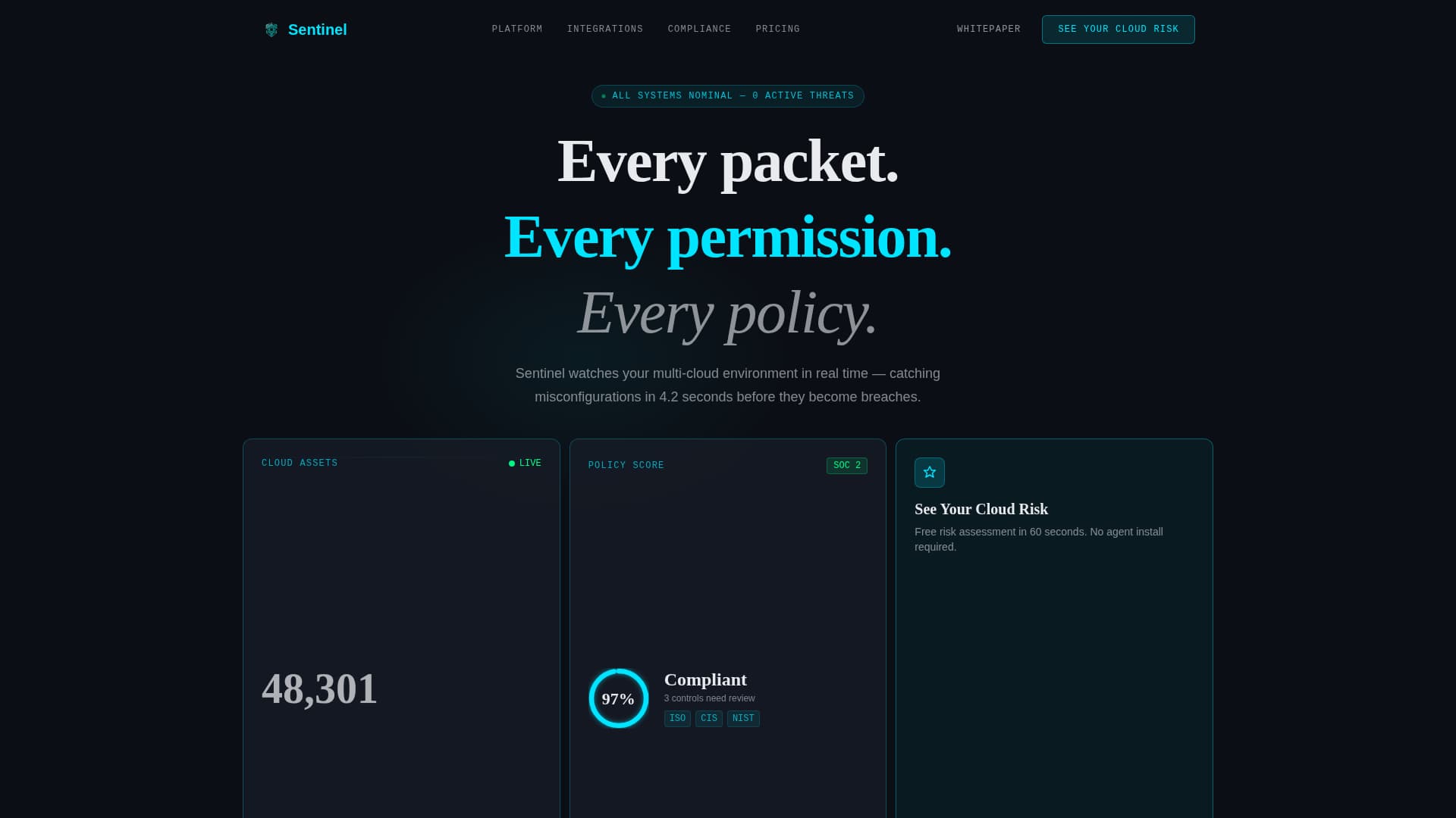 Cybersecurity Professional Website Template