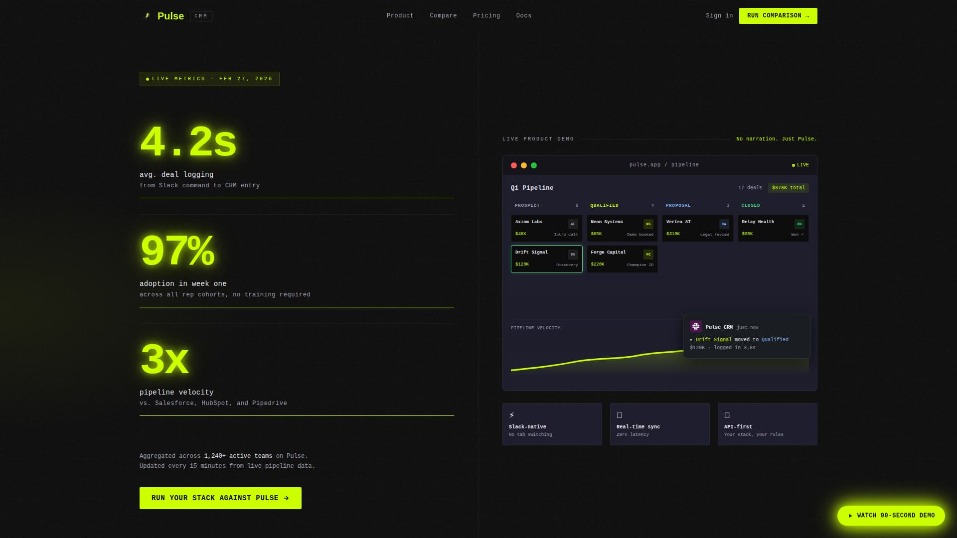 Cloud-Native Enterprise Software Professional Website Template