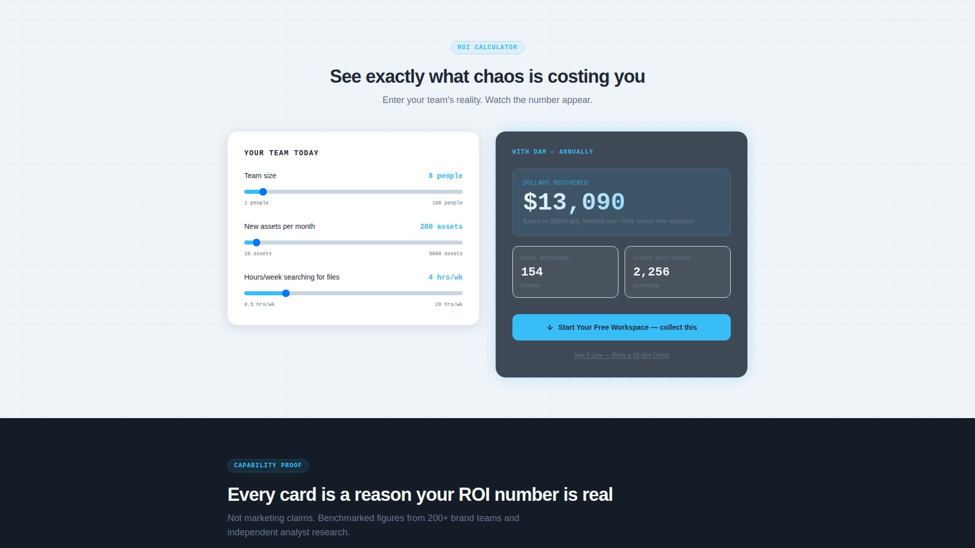 Cloud-Native Enterprise Software Specialist Cost Calculator Website Template