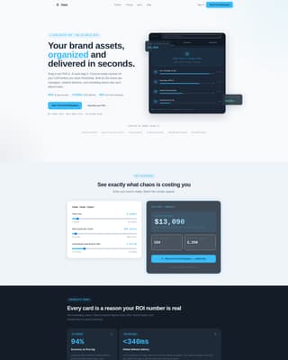 Cloud-Native Enterprise Software Specialist Cost Calculator Website Template