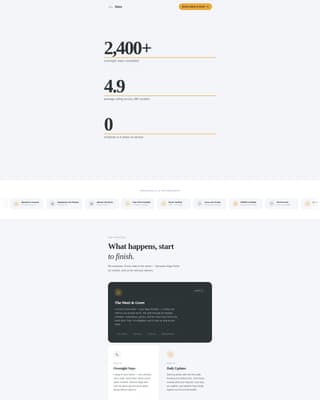 Companion — Reliable Pet Sitting Landing Page Template