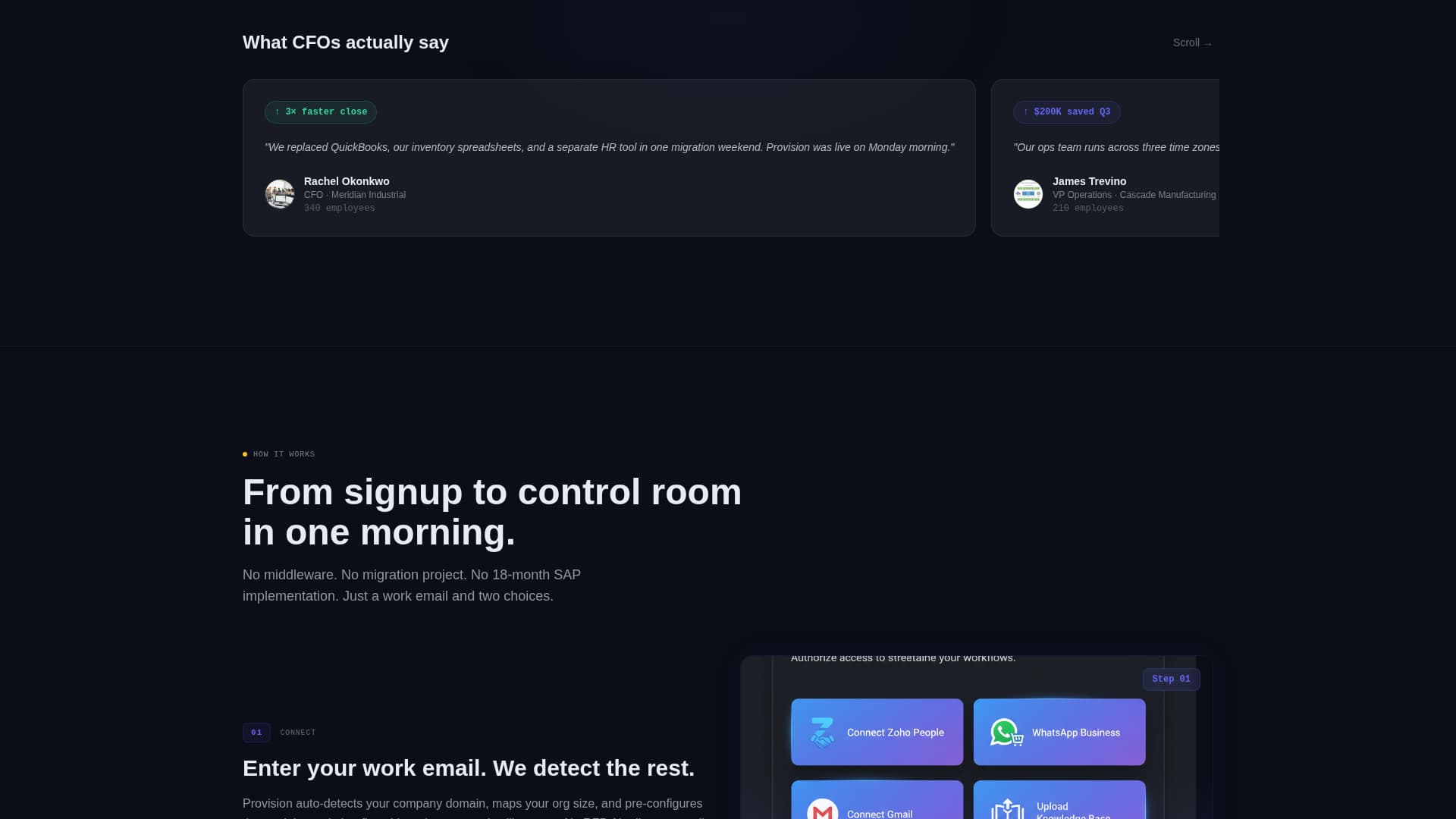 Cloud-Native Enterprise Software Specialist Professional Website Template