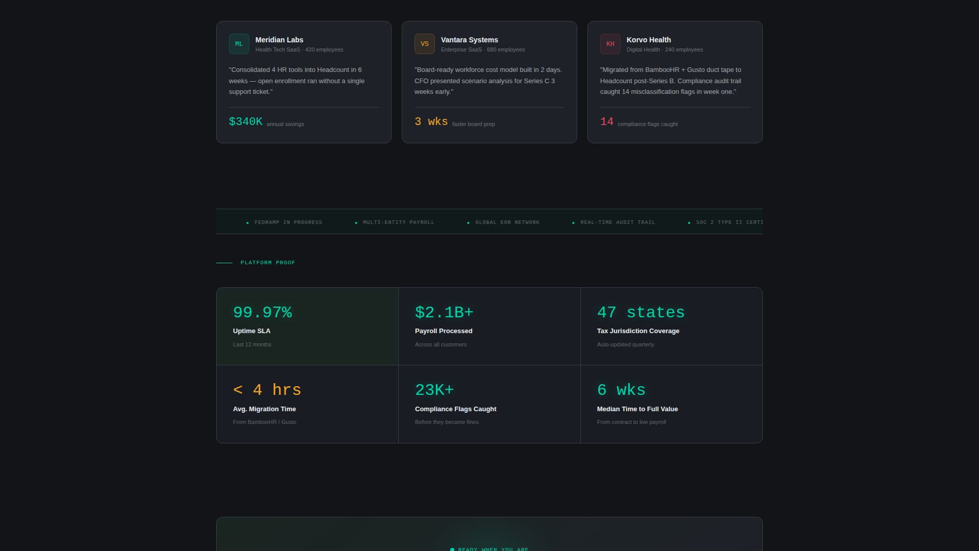 Cloud-Native Enterprise Software Advanced Cost Calculator Website Template