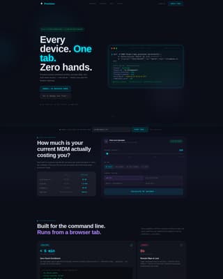 Cloud-Native Enterprise Software Cost Calculator Website Template
