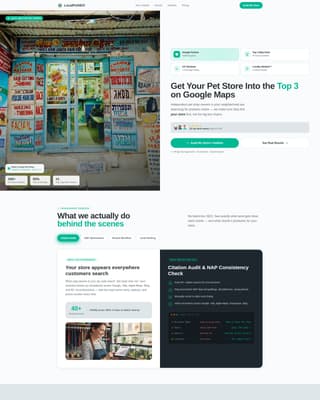 Fetch - Trusted Petstore Landing Page Template