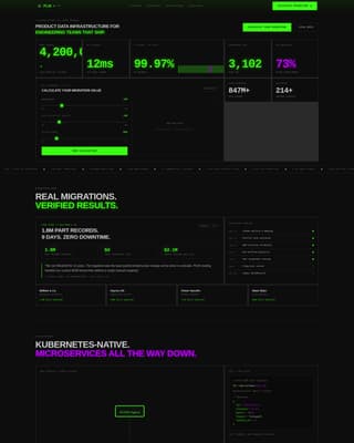 Cloud-Native Enterprise Software Complete Cost Calculator Website Template