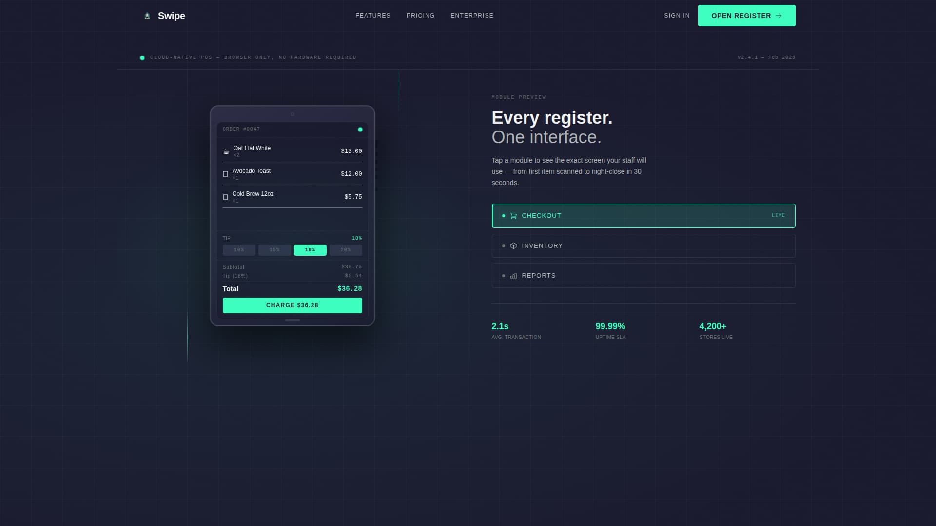 Cloud-Native Enterprise Software Premium Professional Website Template