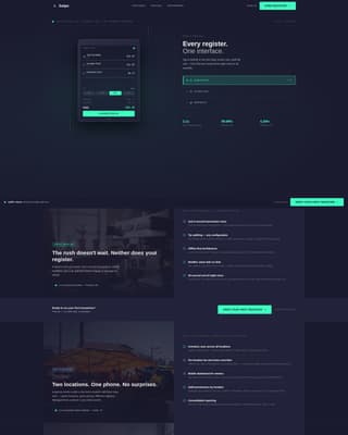 Cloud-Native Enterprise Software Premium Professional Website Template