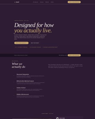 Dwell - Refined Petfriendly Landing Page Template