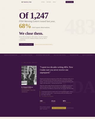 Comply - Authoritative Pharmaceutical Landing Page Template