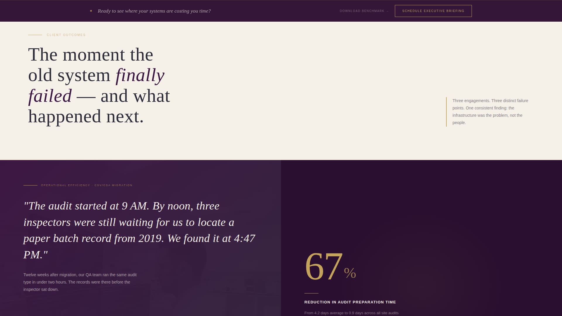 Comply - Executive Pharmaceutical Landing Page Template