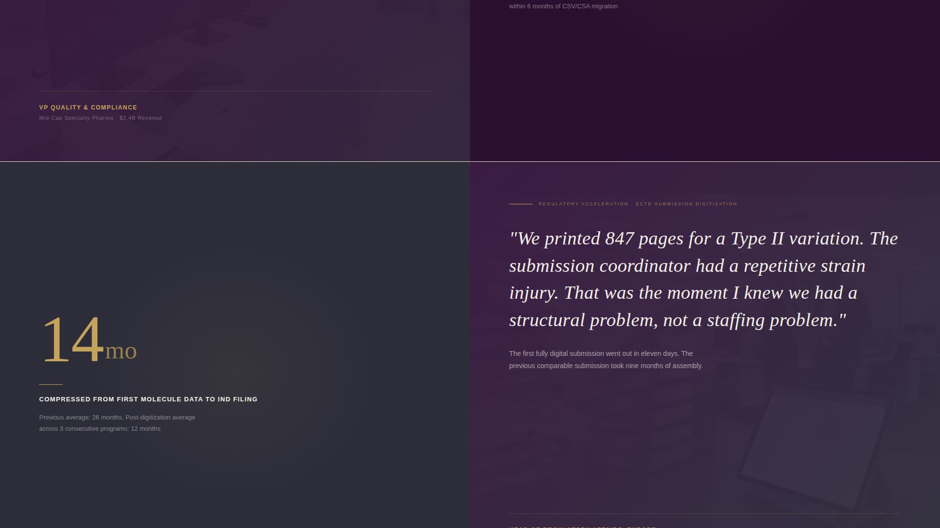 Comply - Executive Pharmaceutical Landing Page Template
