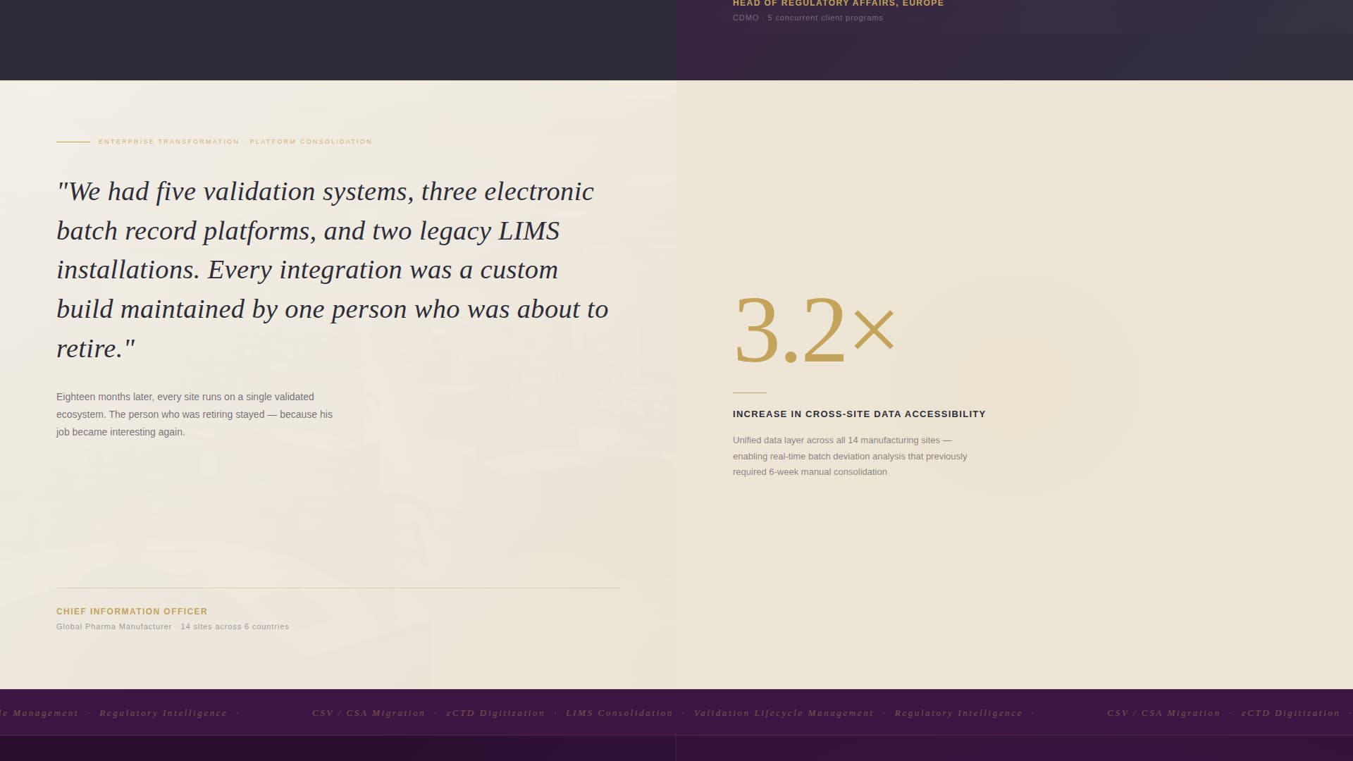 Comply - Executive Pharmaceutical Landing Page Template