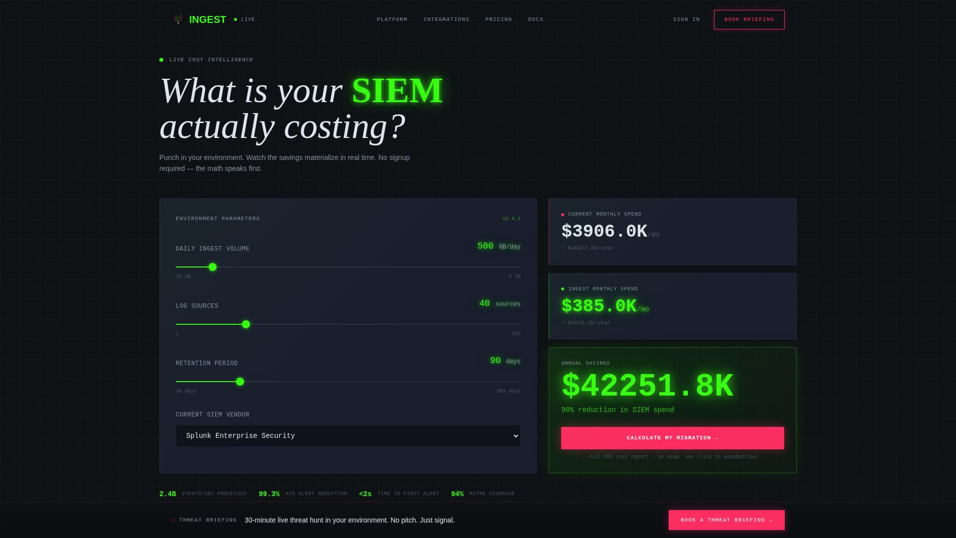 Cloud-Native Enterprise Software Specialist Pricing Website Template