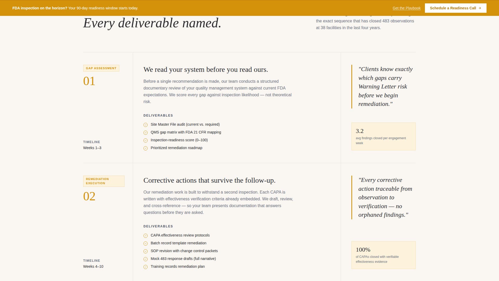 Regulate — Expert Pharmaceutical Compliance Landing Page Template