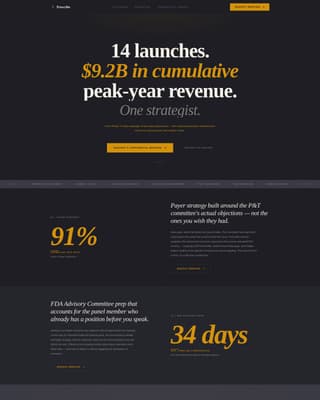Prescribe - Confidential Pharma Landing Page Template