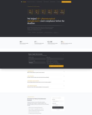 Safeguard — Certified Drug Safety Landing Page Template