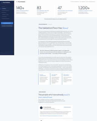 Pharmvalidate - Authoritative Pharmaceuticalconsulting Landing Page Template