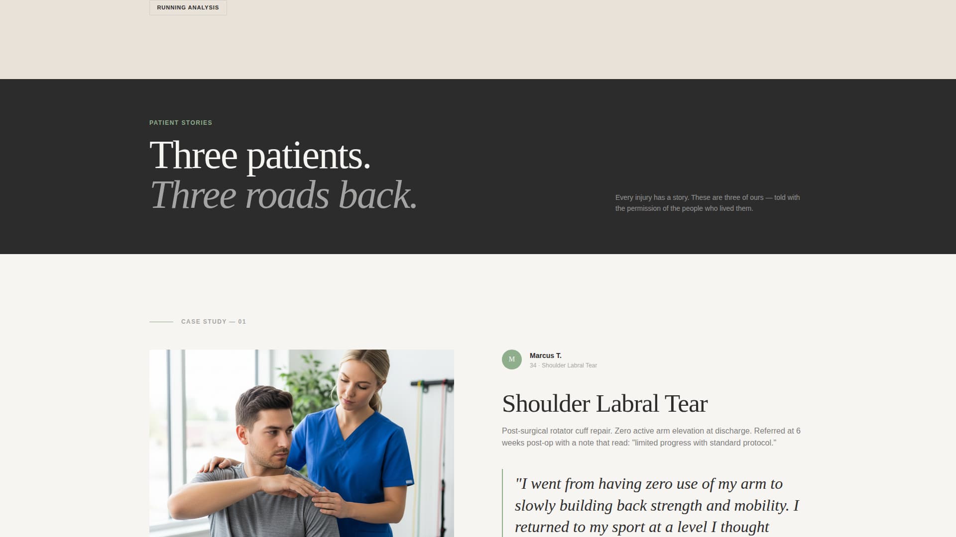 Mobilize - Restorative Physicaltherapist Landing Page Template